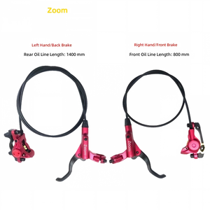 Alüminyum Alaşımlı Çin Yağlı Frenli Dağ Bisikleti Yol Bisikletleri Hidrolik Disk Fren Sistemi 180mm Rotor Çapı Yan Fren - Product Image 4