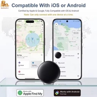 Etiqueta Inteligente con GPS y Bluetooth a Prueba de Agua IPX6 para Mascotas con 1 Año de Duración de Batería