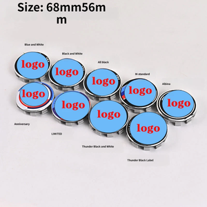 Cache-moyeux d'origine pour <span class=keywords><strong>BMW</strong></span> toutes séries (1, 3, 5, 7, X3, X5) – Accessoires de remplacement et de personnalisation pour jantes de voiture - Product Image 2