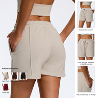 Shorts de yoga personnalisés pour femmes, taille haute, extensibles dans quatre directions, grande taille, respirants, séchage rapide, effet ventre plat, pour le yoga et le sport