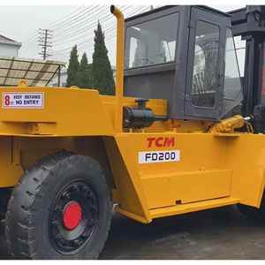 Low Price <b>Used</b> Tcm Fd200 20 Ton Fd150 15 Ton Fd100 10 Ton Diesel Forklift Japanese Brand Tcm 20 Ton Diesel Forklift Discount - Product Image 1