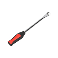 Outil de levier pour pneus en aluminium de 29,8 cm avec poignée en caoutchouc antidérapante, extrémités rondes/ciseaux pour l'installation de pneus pleins de scooter électrique