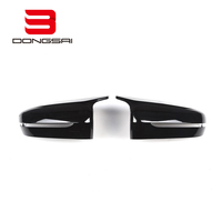 Paire de coques de rétroviseurs noires brillantes style M compatibles avec BMW G14 G15 G16 G42 G20 G22 G23 G26 G28 G30 G38 G32 G11 G12 LHD 2017+