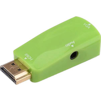 V-star HDTV vers VGA câble HD 1080P mâle vers femelle adaptateur Jack Audio 3.5mm pour TV Box PC ordinateur portable affichage projecteur convertisseur