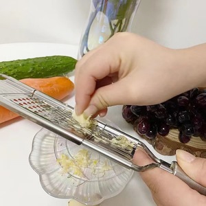 Multifunctional Stainless Steel Kitchen <b>Stand</b> Manual <b>Vegetable</b> Cutter and Potato Shredder Metal Tool - Product Image 3