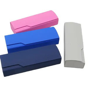 Estuche de Piel <span class=keywords><strong>para</strong></span> <span class=keywords><strong>Gafas</strong></span> a Bajo Precio con Impresión GRATIS y MOQ Bajo, Empaque de Lujo <span class=keywords><strong>para</strong></span> Lentes y <span class=keywords><strong>Gafas</strong></span> de Sol con Logotipo - Product Image 2