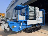 Moissonneuse-batteuse agricole multifonctionnelle automotrice nouvelle génération à haute productivité et moteur, pour pommes de terre, patates douces et carottes