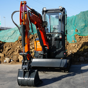 Mini <span class=keywords><strong>Excavadora</strong></span> CE Euro 5 de 2.5 Toneladas con Motor Yanmar, Orugas de Goma, Mini <span class=keywords><strong>Excavadora</strong></span> de 1 Tonelada para Construcción y Uso Agrícola, Fácil de Servir - Product Image 4