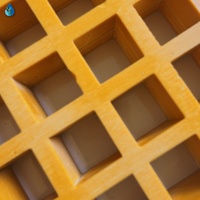 Prix compétitif pour grille en PRV (Plastique Renforcé de Fibre) par mètre carré – Panneau de grille en fibre de verre GRP de bonne qualité pour les grossistes