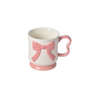 Tasses à café en grès à motifs en relief personnalisables, design nœud, écologiques, durables, compatibles micro-ondes, logo personnalisé pour entreprises
