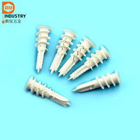 En stock – Kit d'ancres et de vis pour cloisons sèches 11*31mm – Ancres murales en nylon pour cloisons sèches et murs creux