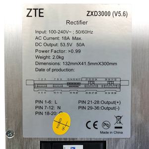 Modulo Raddrizzatore di Potenza per Telecomunicazioni ZTE ZXD3000 Originale, 48V 3000W Versione 5.6, Nuovo e Inutilizzato - Product Image 5