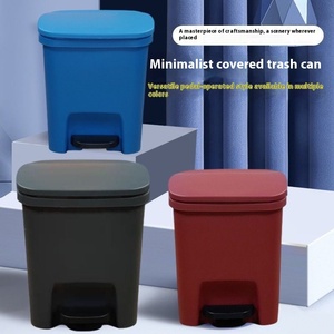 GREENSIDE multifunzionale di grande capacità del piede tipo pattumiera ispessita grande apertura <span class=keywords><strong>per</strong></span> uso domestico del soggiorno della cucina - Product Image 1