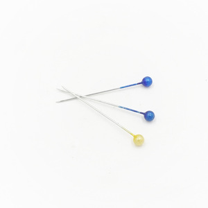 Colorful Beaded <b>Pins</b> 40 Pcs Disc Shape Stainless Steel Durable <b>Sewing</b> <b>Pins</b> Made In China - Product Image 5