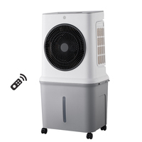 Refroidisseur d'air évaporatif portable avec fonction d'humidification Économie d'énergie Conception détachable pour utilisation en camping-car