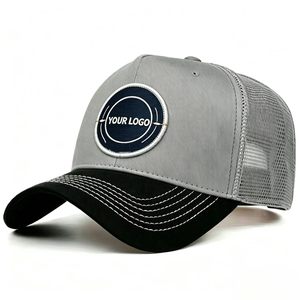 Gorra Trucker de Malla Transpirable con Estampado de Pintura al Óleo de Monet, Logotipo Personalizado, Gorra de Béisbol Ajustable para Uso Casual al Aire Libre - Product Image 4