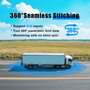 Sistema di Telecamere per Auto a 360 Gradi, Kit DVR 4G per Retromarcia, Monitor da 8 Pollici 1080P, GPS WiFi per Monitoraggio di Sicurezza - Product Image 6