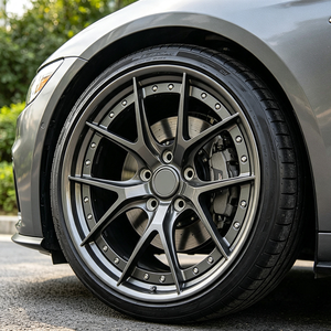 Venta Caliente de Fábrica: Llantas Forjadas de 2 Piezas en Color Gunmetal, 18 19 20 22 23 24 Pulgadas, para Autos de Carreras, 5*112 5*120 5*114.3 para E90 F80 F20 E82 - Product Image 1
