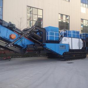 PE250X400 Portable Diesel Moteur Pierre Concasseur À Mâchoires Machine Nouvelle Condition Mobile Concasseur À Mâchoires Convoyeur D'alimentation Petit Moteur Engrenage PLC - Product Image 1