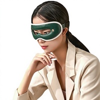 Masque de soin oculaire intelligent Open View avec fenêtre, chauffage et vibration, technologie visuelle intelligente, batterie intégrée 1000 mAh