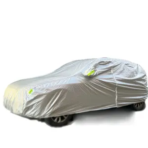 YAMA0006 poliestere universial miglior materiale tessuto elastico protezione contro la pioggia copri auto