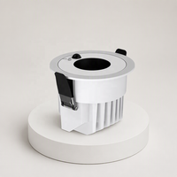 Plafonnier LED encastré à détecteur de mouvement PIR, projecteur de plafond à angle de faisceau, lampe à induction humaine pour couloir et cage d'escalier