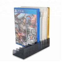 Support de Rangement Vertical SYY pour Cartes et Disques de Jeu CD, pour 4 Accessoires Slim Pro, Noir, 100% Testé
