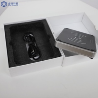 Lector/Escritor RFID UHF de Escritorio Tipo C, Módulo con Carcasa Metálica, Plug & Play, para Logística, Almacén, Gestión de Activos Bancarios