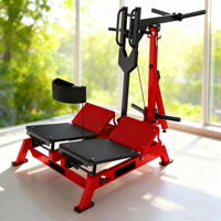 Ceinture Squat Machine Ceinture Squat Fessiers Quads Plaque d'entraînement Équipement de gymnastique chargé pour la sécurité des jambes