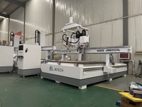 Routeur cnc 4 axes atc routeur cnc atc 2030 scie circulaire pour la découpe d'armoires de meubles