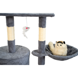 批发猫树玩具带胶囊设计猫床抓板和攀爬架宠物用品猫玩具 - Product Image 2
