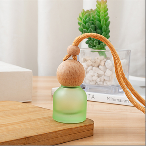 Direct Factory Sale Car Aromatherapy Hanging Glass <b>Bottles</b> for Perfume Coffee purple Orange <b>pink</b> clear - Product Image 2
