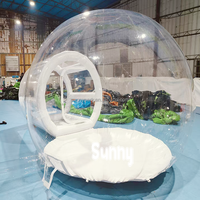 Vente chaude Tente à bulles écologique commerciale Maison gonflable en PVC avec installation facile et garantie de 3 ans pour les fêtes d'enfants