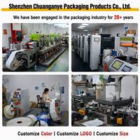 Etiquetas Adhesivas Personalizadas al por Mayor, Rollo de Etiquetas de Código de Barras Resistentes al Agua para Envío en Almacén, Etiqueta de Producto de Fabricante Directo
