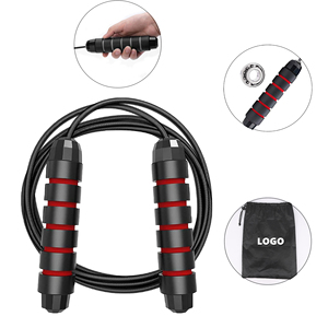Custom Wholesale Anti-slip Heavy <strong>Exercise</strong> Foam Jump <strong>Rope</strong> Fitness Training Skipping Jump <strong>Rope</strong> with Foam Handle - Product Image 2