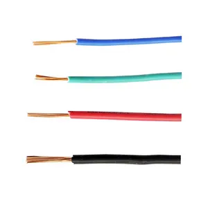 XLPE Insulated Low Voltage Single Electrical Cable Wire Copper Core LSZH Heat-resistance Building Wire