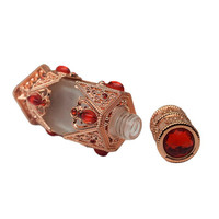 Parfum Rasasi Offre Spéciale à Dubaï 12ml 15ml bouteille d'huile bouteille de parfum en métal avec tige en verre