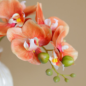 Orchidée Phalaenopsis Artificielle Ruilisi 30cm-190cm Fleur en Soie Décoration Mariage Maison Blanc Rose Clair - Product Image 4