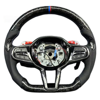 Volant en fibre de carbone forgé pour BMW G30 G31 G32 X3 G01 X4 G02 M2 G87 M3 G80 M4 G82 G42 G20 LCI M5 F90 G11