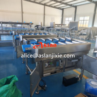 Durianvlees fruitcombinatie weeg- en verpakkingsmachine / transportband invoer fruit weegschaal sorteermachine