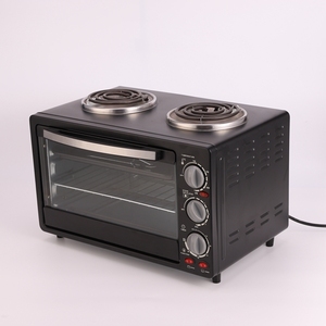 Four de boulangerie électrique commercial à bas prix avec cuisinière électrique Four électrique à convection domestique à double plaque chauffante - Product Image 1