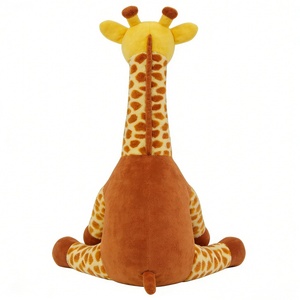 Jirafa de peluche suave y segura para bebés, jirafa de peluche para decoración de dormitorio, muñeco de peluche de jirafa como regalo de cumpleaños - Product Image 4