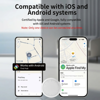 Localizador Inteligente de Objetos, Resistente al Agua, de Plástico, con Sistema Dual para Múltiples Escenarios, Antipérdida para Objetos Valiosos