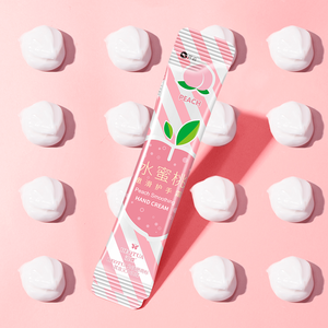 BEOTUA 2ml Hyaluronic Acid <b>Hand</b> <b>Cream</b> Wholesale Herbal Moisturizing Nourishing Soothing Brightening Peach Vitamin C Mineral - Product Image 2