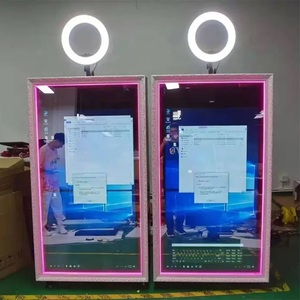 Nuevo Espejo Mágico de 70 Pulgadas con Pantalla Táctil Ultra Delgado y de Longitud Completa de 43 Pulgadas con Sombrilla para Fiestas y <span class=keywords><strong>Estudio</strong></span> de Fotografía - Product Image 1