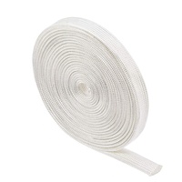 Manchon isolant tressé en fibre de verre pour haute température, résistant au feu, ignifuge, tension nominale 550 500V-800V