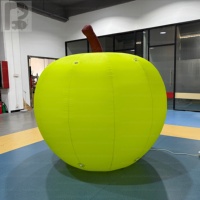 Pomme Géante Gonflable LED de 2m pour Extérieur, Publicité Personnalisée sur le Thème des Fruits avec Logo, Idéale pour l'Ouverture de Magasin, la Promotion Agricole et les Scènes