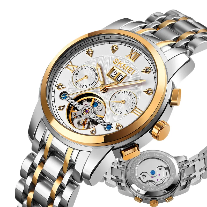 skmei M029 movement watch mechanical mens watches automatic luxury wristwatch men