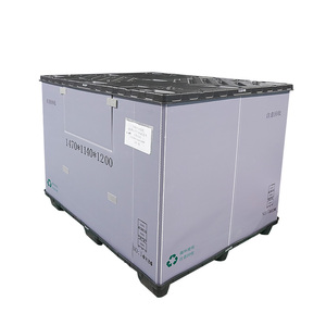 Nhiệm Vụ Nặng Nề Bền Công Nghiệp HDPE Tái Sử Dụng Stackable Tay Áo <span class=keywords><strong>Pallet</strong></span> Hộp Klt <span class=keywords><strong>Pallet</strong></span> Và Nắp Cho <span class=keywords><strong>EU</strong></span> Thùng Bao Bì - Product Image 5