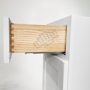 USA Remodeling Kitchen Cabinets Free Shipping B09-B21 White Wooden Cabinets Upgrading Kitchen Cabinets for <strong>Home</strong> <strong>Renovation</strong> - Product Image 6